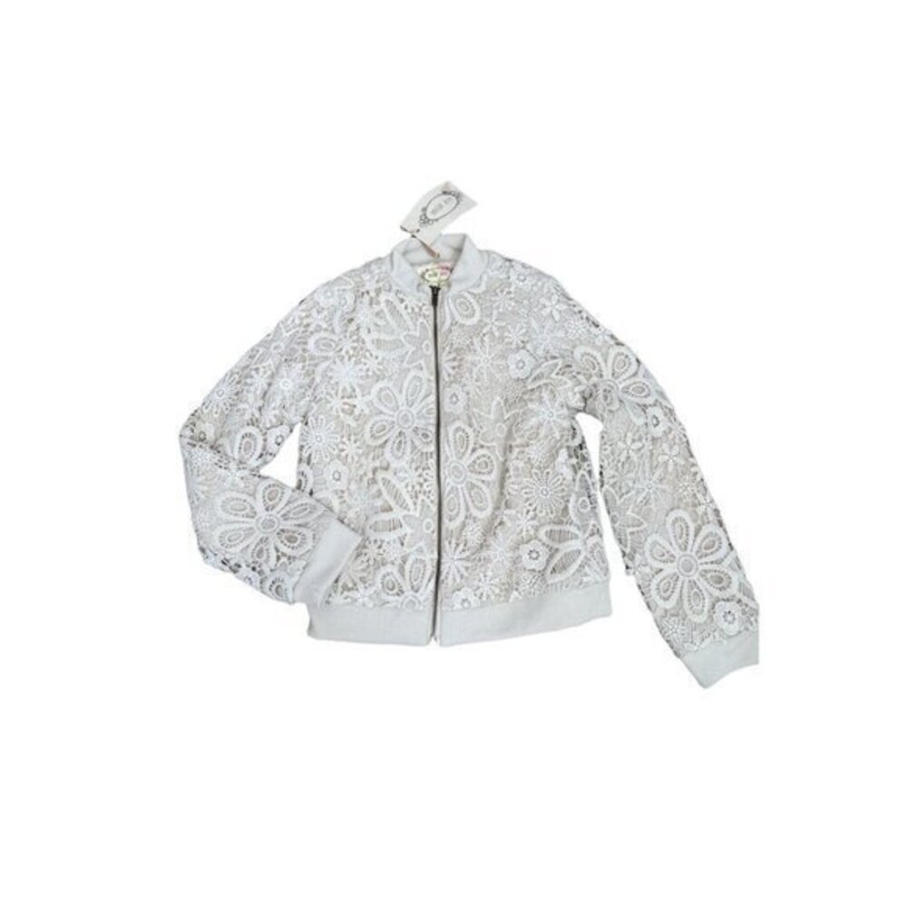 NEW Mia Joy Lace Clover Jacket